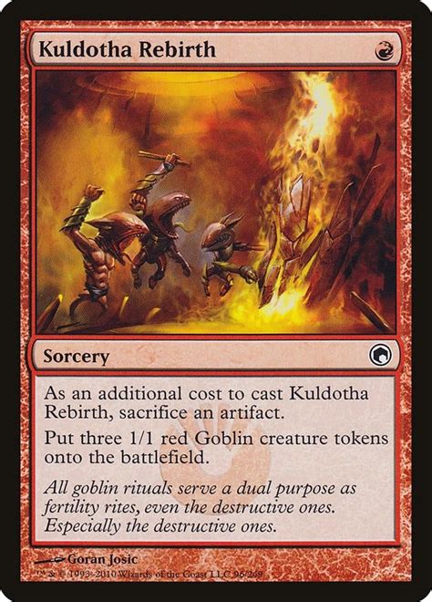 It is primarily found in black. Top 10 Goblin Token-Producing Cards in Magic: The Gathering - HobbyLark - Games and Hobbies