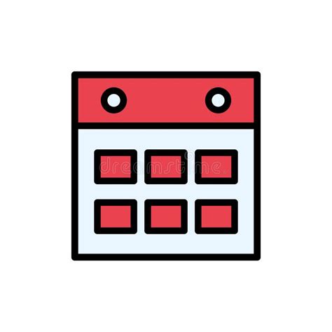 Calendar Dates Icon Simple Line Outline Vector Elements Of Almanac