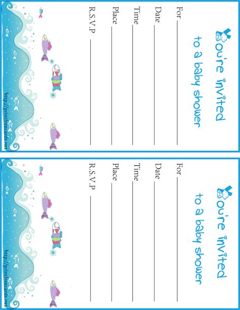 Either way you have come to the right place to make your customized printable baby shower invitations. Print out baby shower invitations, free printable baby ...