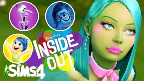 Creando Inside Out En Los Sims 4 🌈👧 Los Sims 4 Cas Crear Un Sim Cc