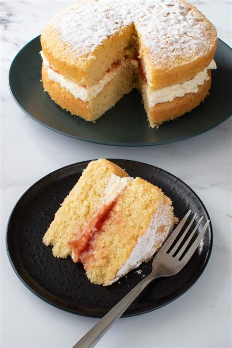 Victoria Sponge Cake Rezept