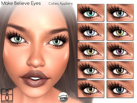 Second Life Marketplace Bootys Beauty Catwa Eye Appliers ~ Make Believe