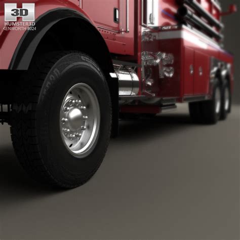 Kenworth T800 Fire Truck 3 Axle 2005 By Humster3d 3docean