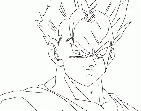 Dragon ball z coloring pages free to print coloring4free. Dragon Ball Z Coloring Pages Gohan - Coloring Home