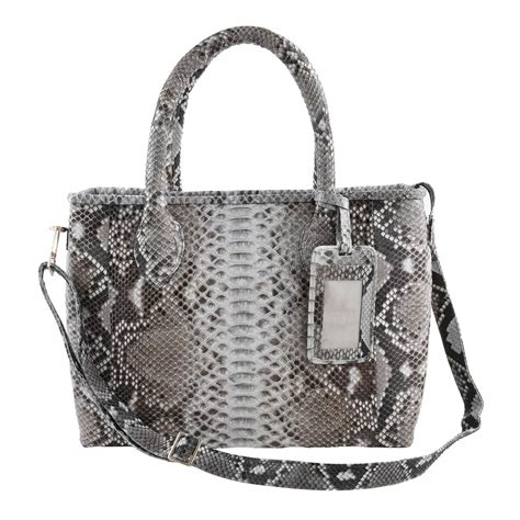 Buy The Pelle Natural Python Collection Natural Python Leather Tote Bag