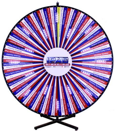 Custom Giant Spinner Prize Wheel Spinning Designs