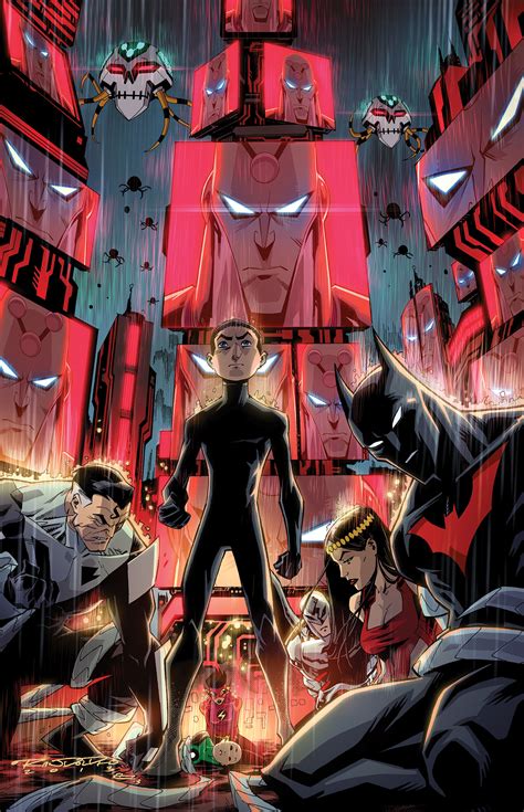 Batman beyond took fans back into gotham city, but with a view far into the future. Batman Beyond Universe Vol 1 8 - DC Comics Database