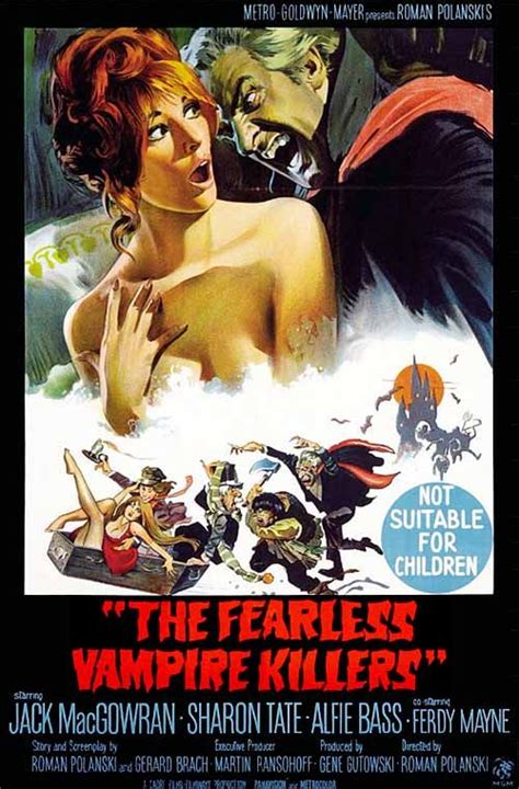 The Fearless Vampire Killers 1967 Film Poster By Frank Frazetta Vampire Movies Classic