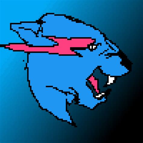Pixilart Mr Beast Logo By Jacknado1999