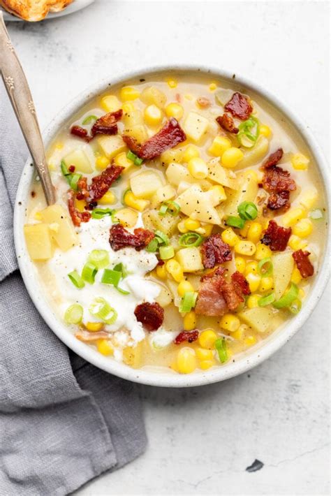 Hearty Corn Chowder All The Healthy Things