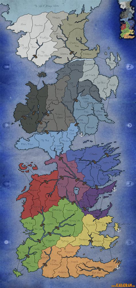 Westeros Risk Map By Karadram On Deviantart