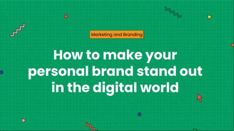 How To Make Your Personal Brand Stand Out In The Digital World Govisually