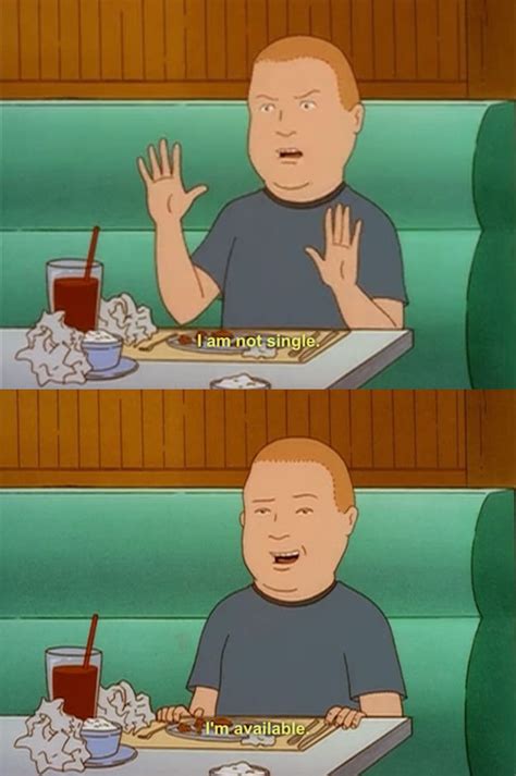 He S Always Looking On The Bright Side Bobby Hill King Of The Hill Cartoon Shows