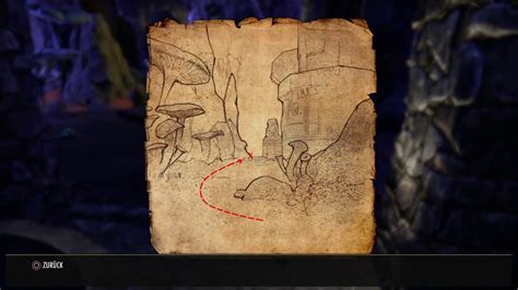 The Elder Scrolls Online Blackreach Treasure Map I Schatzkarte