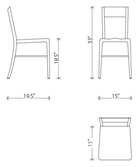 Standard Kitchen Chair Dimensions | Dining table height, Wooden kitchen