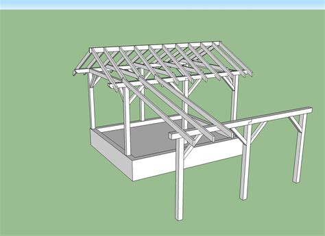 Share Extending A Shed Roof Dave Plan For Gambrel