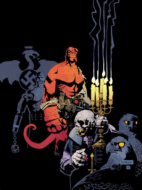 For Lovers Of Mignola Covers — Hellboy Wake The Devil