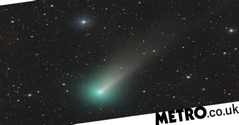 The Brightest Comet Of The Year Is Visible In The Night Sky