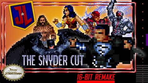 The trailer for snyder cut leaked online earlier today and was pulled. Someone released the Snyder cut trailer in 16-bit | Boing Boing