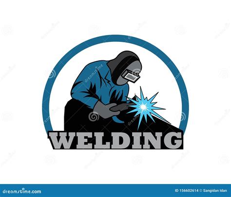 Welding Logo Bold Badge Weld Logo Design Royalty Free Stock Photography CartoonDealer Com