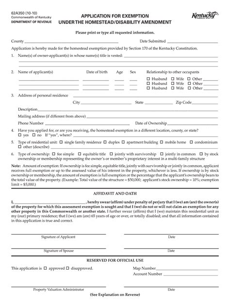 Homestead Application Form Fill Out And Sign Online Dochub