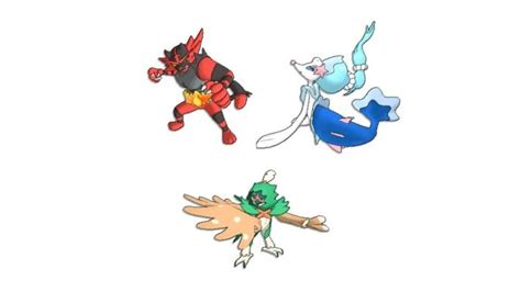 Pokemon Sun And Moon Starters Which Is The Best