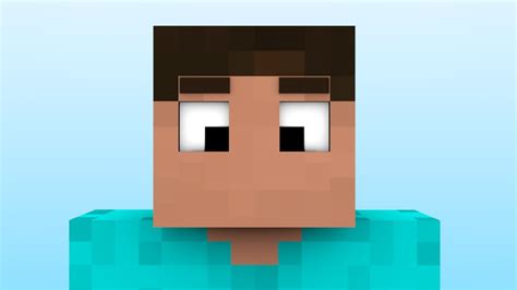 Minecraft In Blender Steve Rig With Full Facial Features Minecraft Map