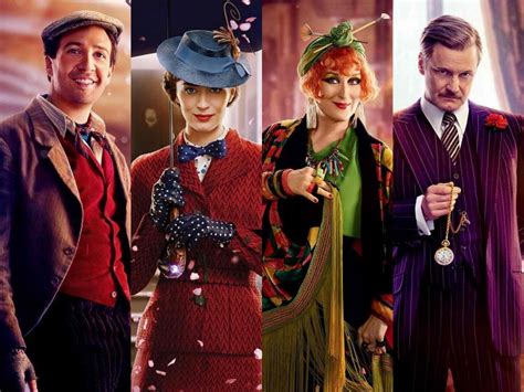 meet the cast and characters of mary poppins returns orange magazine