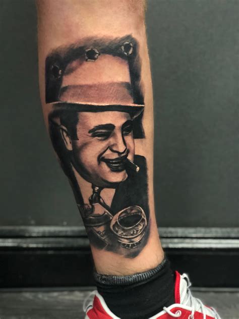 Al Capone Tattoo By Click Limited Availability At Revival Tattoo