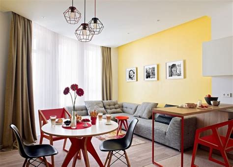 Trendy Color Duo 20 Dining Rooms That Serve Up Gray And Yellow Decoist