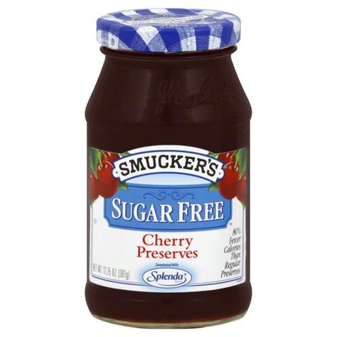 Smuckers Sugar Free Cherry Preserves Shop Jelly And Jam At H E B