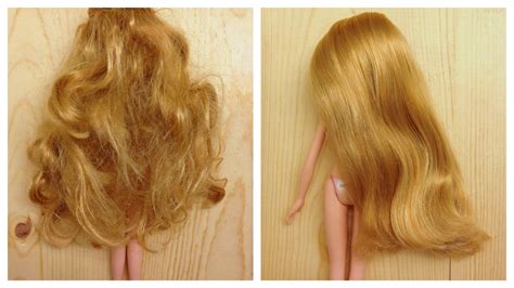 A Tutorial On Restoring Knotted Tangled Frizzy Doll Hair To Its Former Glory Diy Doll Repair