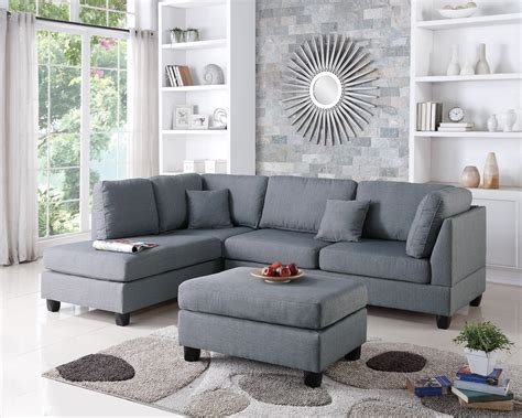 The visual weight in a. Furniture: Comfortable Sectionals Sofa For Elegant Living Room Furniture Design ...