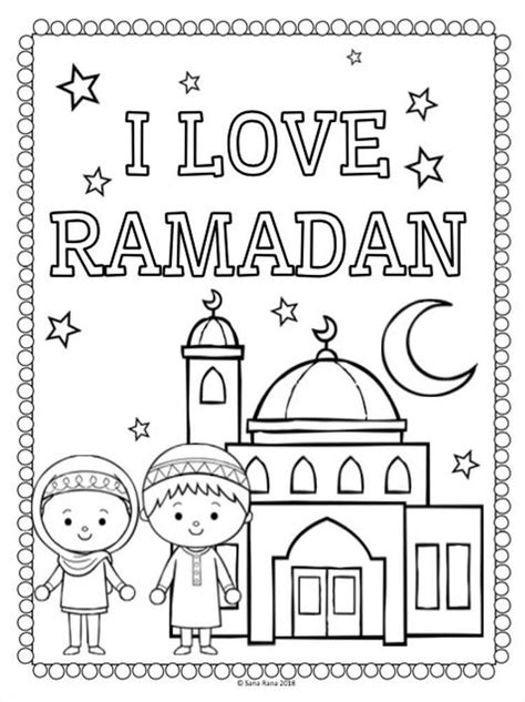 Marhaban Ya Ramadhan Poster Mewarnai Gambar Anak Mewarnai Gambar