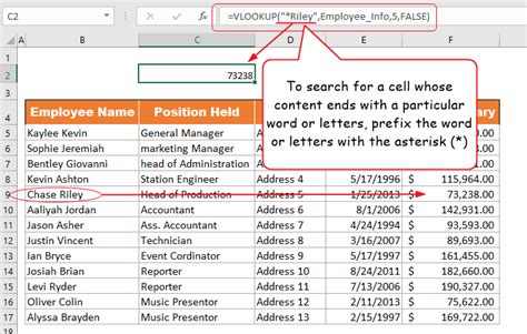 How To Use Vlookup Wildcard In Excel Partial Text Match Software