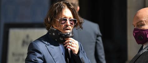 Johnny depp arriving at the royal courts of justice in july. Johnny Depp Admits He Gave His Daughter Marijuana At Age ...