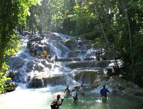 Dunns River Fallsjamaica Jamaica Get Away Travels