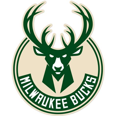Milwaukee Bucks Nba Logo Sticker