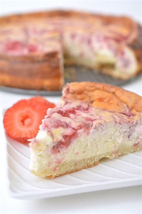 Whether it's for celebrating national cheesecake day on july 30th or for the winter holidays, cheesecake is a decadent dessert that is loved by many. This keto strawberry swirl cheesecake is seriously THE ...