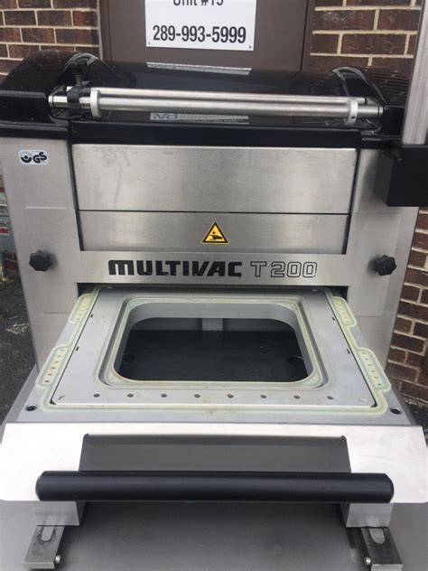 multivac   semi automatic tray sealer mb food equipment