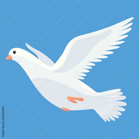 Pigeon Animation Bird Motion Wings In Heaven Flying Migratory Pigeon