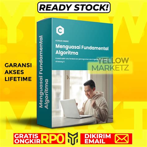 Jual Belajar Dasar Dasar Algoritma Pemrograman It Shopee Indonesia