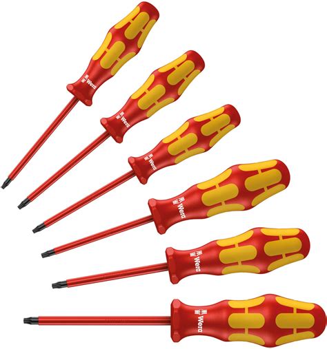 For business customers and dealers: VDE Schraubendreher-Set 6teilig Wera 167i/6 Innen-TORX kaufen