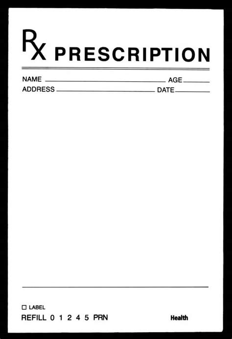 Labeled Prescription With Doctors Name Sample How To Read A Doctors