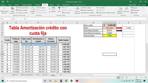 Tabla De Amortizacion En Excel Inversion Excel Periodic Table Images
