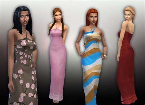 Lyla Grunt Dress By Kiara Zurk At My Stuff Sims 4 Updates