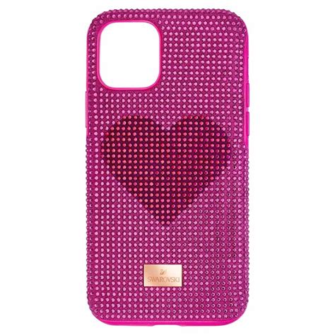 Buy Swarovski Crystalgram Pink Heart Smartphone Case Iphone 11 Pro Online