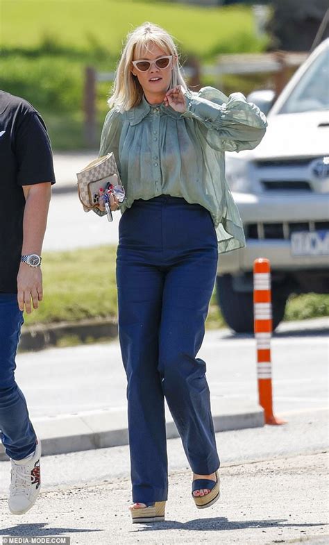 Brendan Fevola S Wife Alex Carries A 1 860 Louis Vuitton Handbag As She Heads To A Lavish Lunch