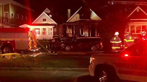 Five Firefighters Injured Battling Vacant House Fire Ruled An Arson