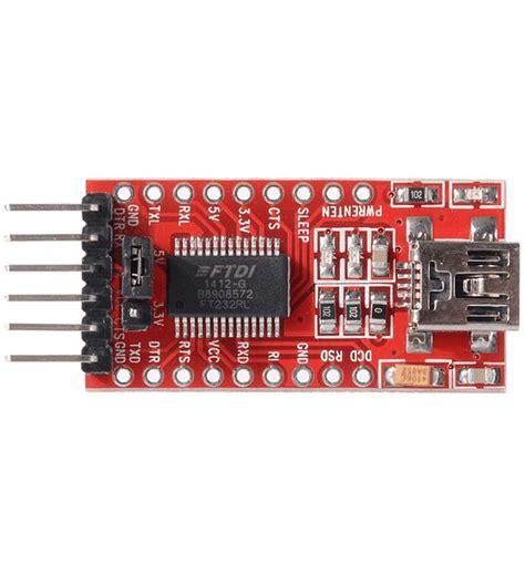 modulo conversor ft232r a mini usb ttl serial arduino ftd